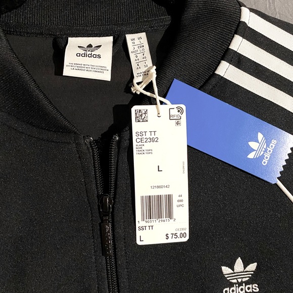 🌟Brand New Adidas Superstar Track Jacket🌟 - Picture 4 of 4